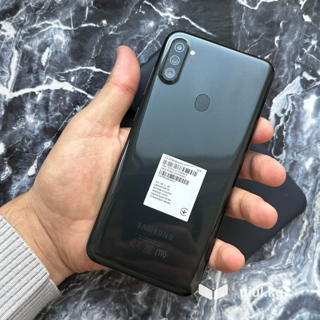 Samsung Galaxy A11, Б/у, 32 ГБ, цвет - Серый, 2 SIM 4 из 14