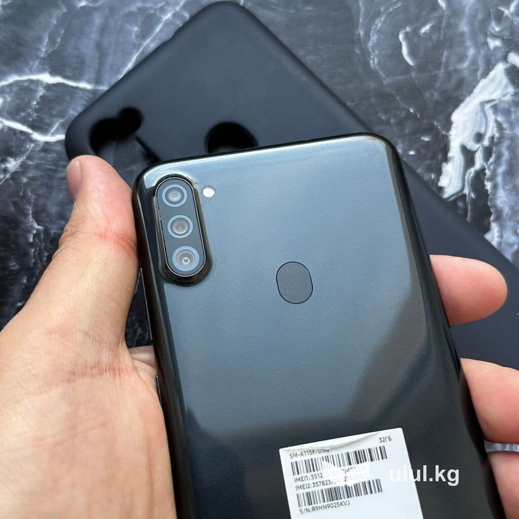 Samsung Galaxy A11, Б/у, 32 ГБ, цвет - Серый, 2 SIM 13 из 14