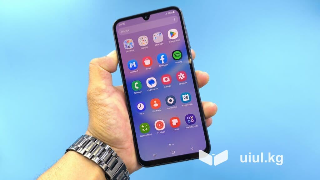 Samsung Galaxy A15, Б/у, 128 ГБ, цвет - Синий, 2 SIM 2 из 9