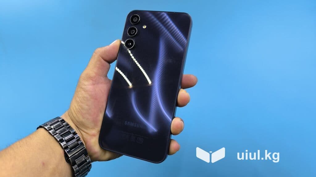 Samsung Galaxy A15, Б/у, 128 ГБ, цвет - Синий, 2 SIM 5 из 9