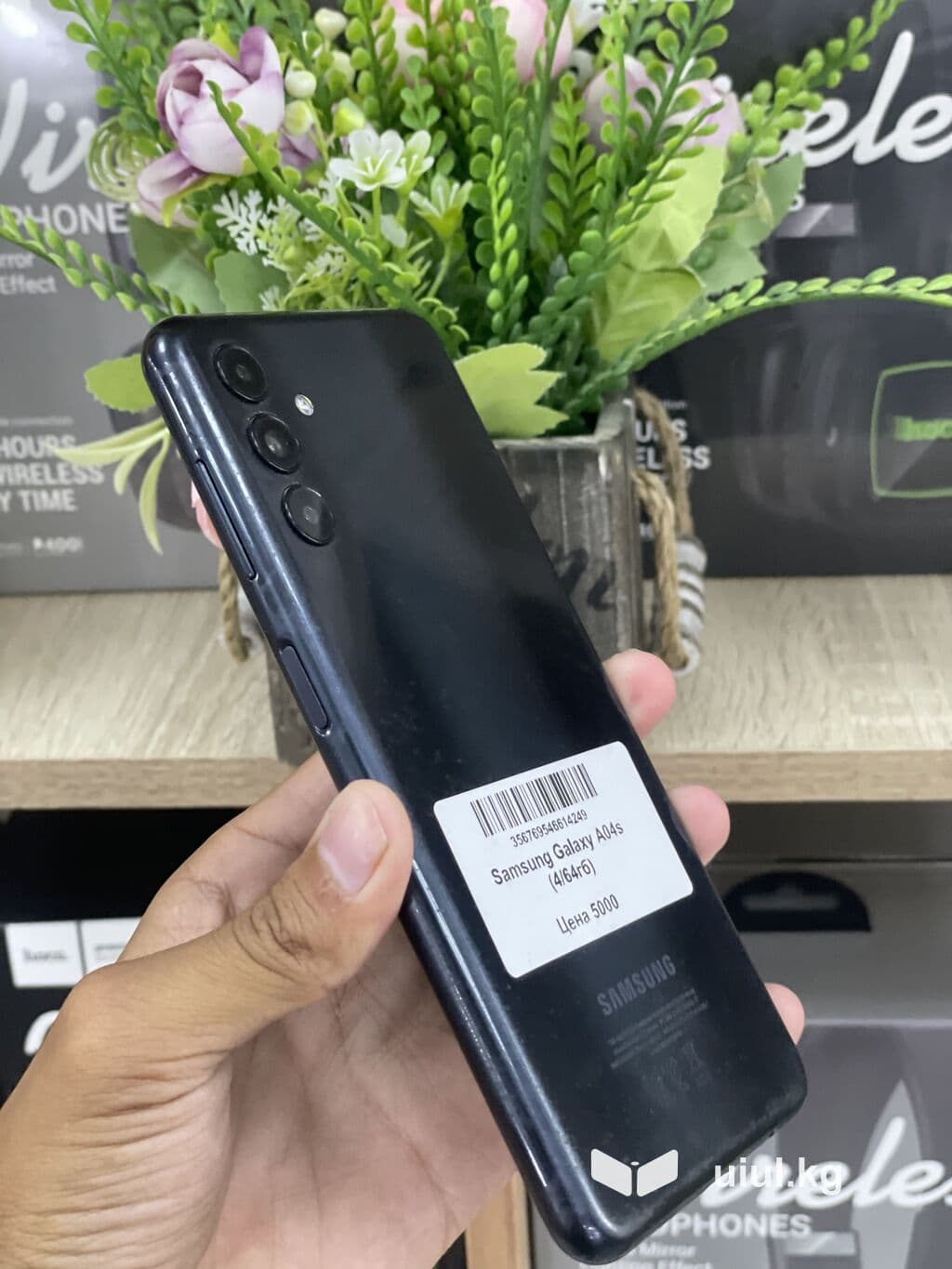 Samsung Galaxy A04s, Б/у, 64 ГБ, цвет - Черный, 2 SIM 6 из 6