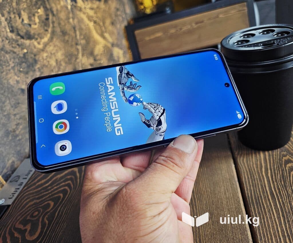 Samsung Galaxy S24 FE, Б/у, 128 ГБ, цвет - Серый, 1 SIM, 2 SIM, eSIM 5 из 20