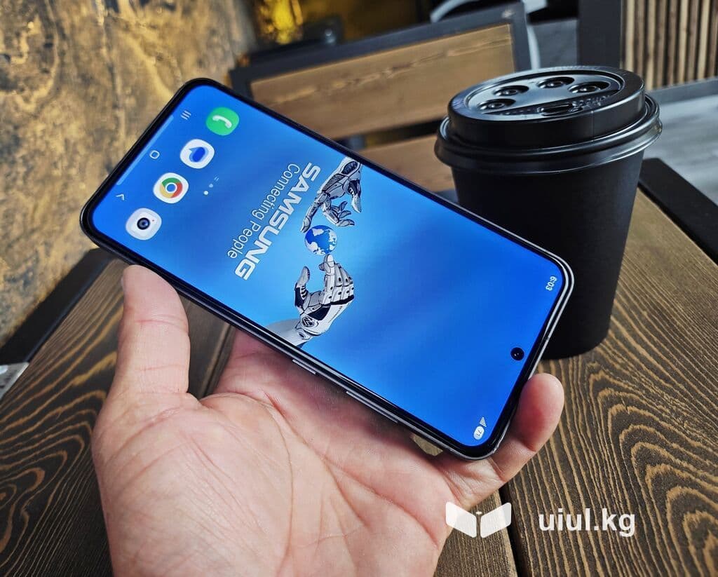 Samsung Galaxy S24 FE, Б/у, 128 ГБ, цвет - Серый, 1 SIM, 2 SIM, eSIM 19 из 20