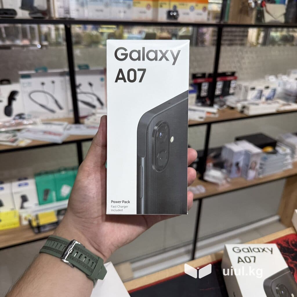 Samsung Galaxy A07 — смартфон в фирменной коробке. Ключевые 3 из 3