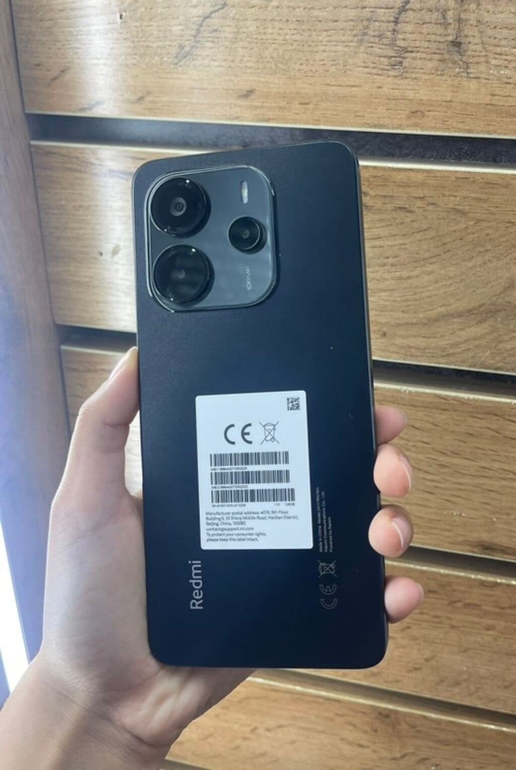 Redmi, Redmi Note 14, Новый, 256 ГБ, цвет - Черный, В рассрочку 1 из 10