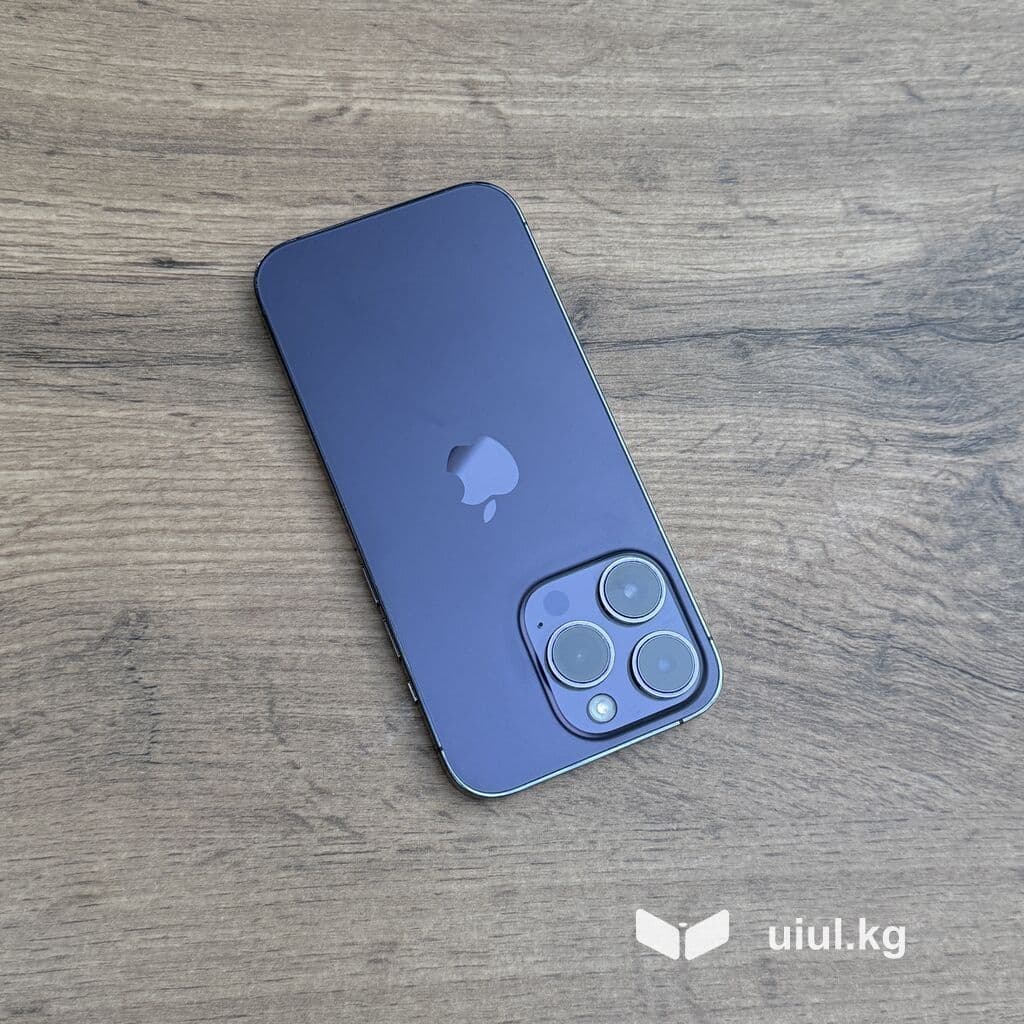 IPhone 14 Pro, Б/у, 256 ГБ, Deep Purple, Чехол, Защитное стекло, 100 % 11 из 11