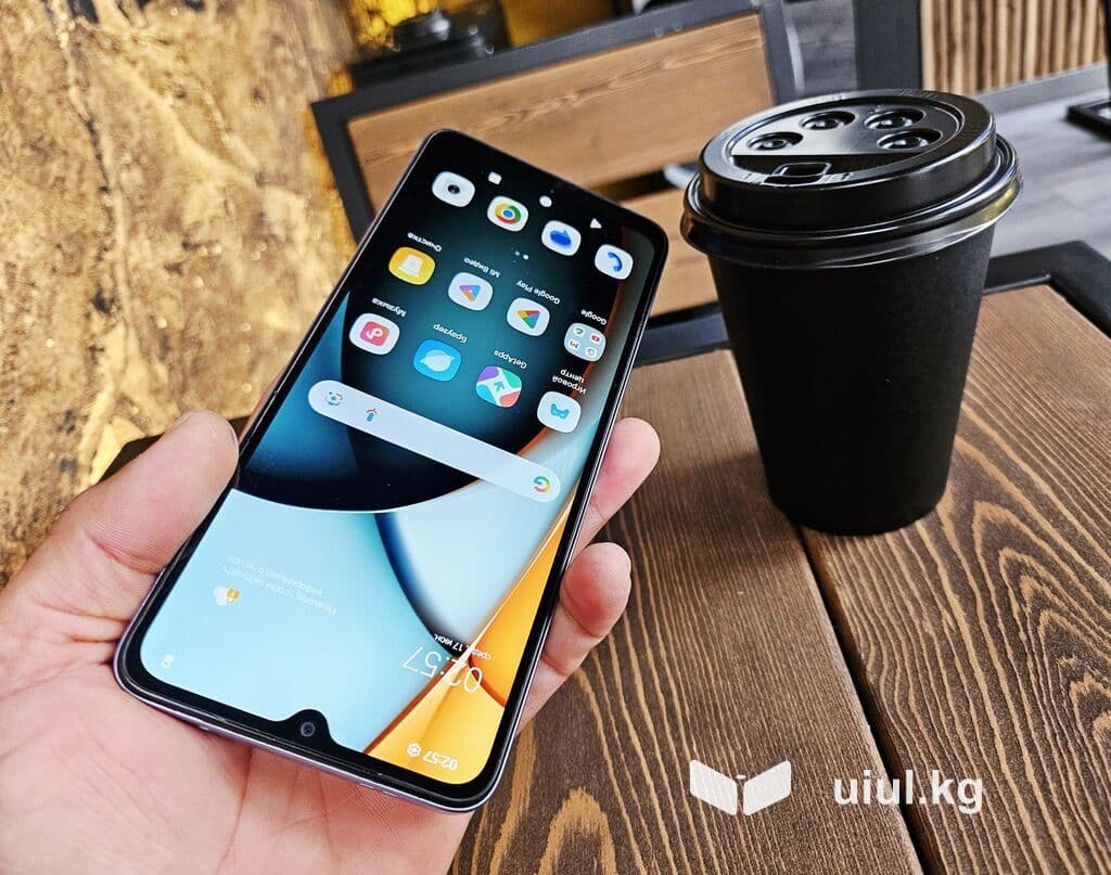 Redmi, Redmi A3, Б/у, 128 ГБ, цвет - Голубой, 1 SIM, 2 SIM 3 из 18