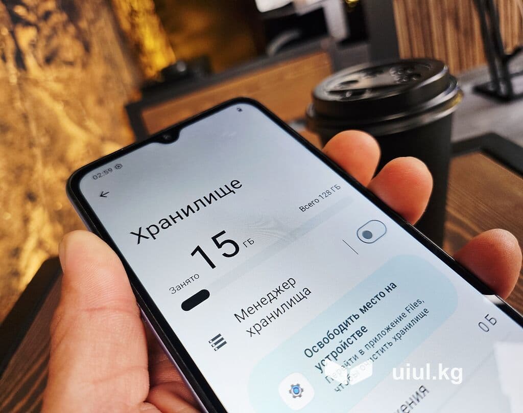 Redmi, Redmi A3, Б/у, 128 ГБ, цвет - Голубой, 1 SIM, 2 SIM 4 из 18
