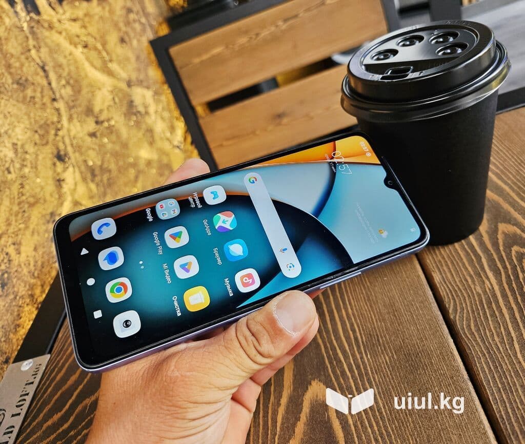 Redmi, Redmi A3, Б/у, 128 ГБ, цвет - Голубой, 1 SIM, 2 SIM 7 из 18