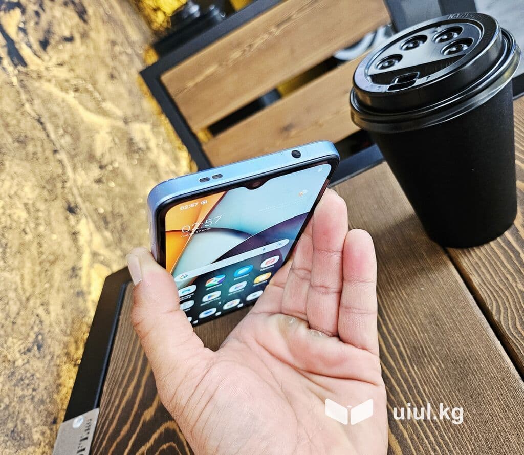 Redmi, Redmi A3, Б/у, 128 ГБ, цвет - Голубой, 1 SIM, 2 SIM 12 из 18