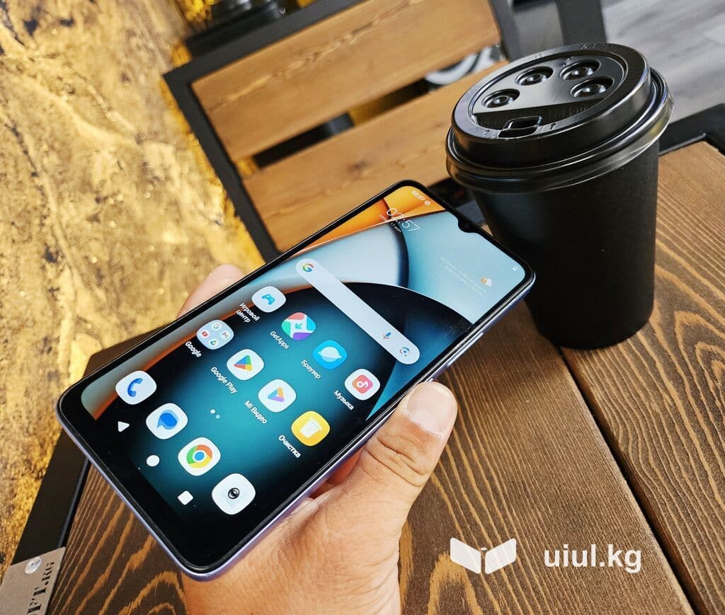 Redmi, Redmi A3, Б/у, 128 ГБ, цвет - Голубой, 1 SIM, 2 SIM 13 из 18
