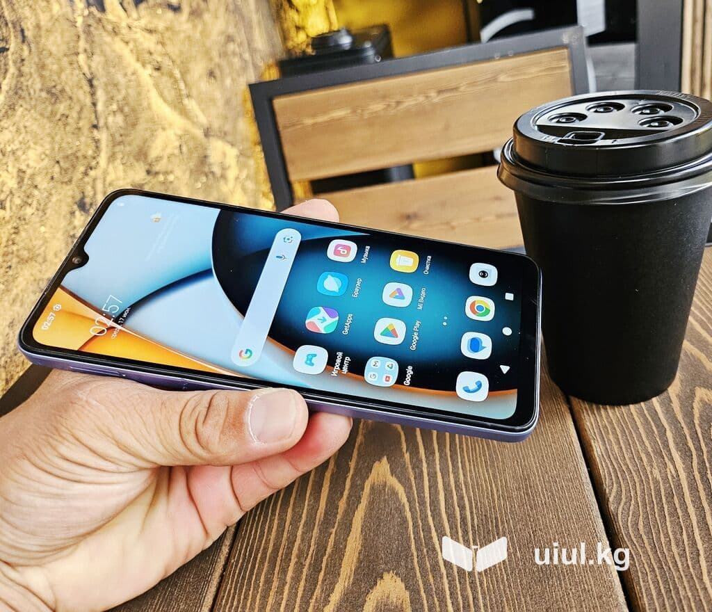 Redmi, Redmi A3, Б/у, 128 ГБ, цвет - Голубой, 1 SIM, 2 SIM 16 из 18