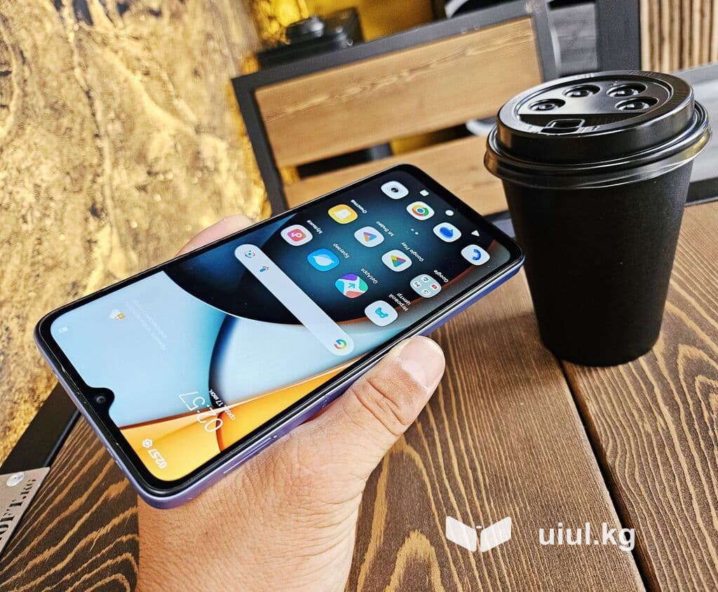 Redmi, Redmi A3, Б/у, 128 ГБ, цвет - Голубой, 1 SIM, 2 SIM 17 из 18