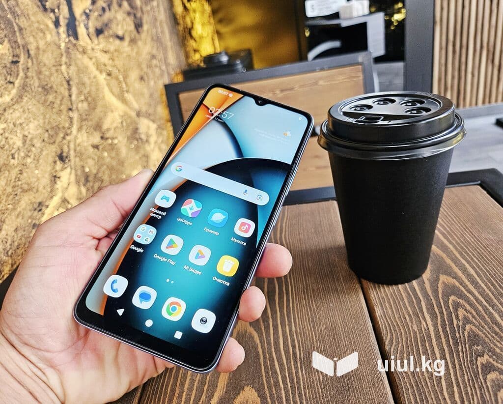 Redmi, Redmi A3, Б/у, 128 ГБ, цвет - Голубой, 1 SIM, 2 SIM 18 из 18