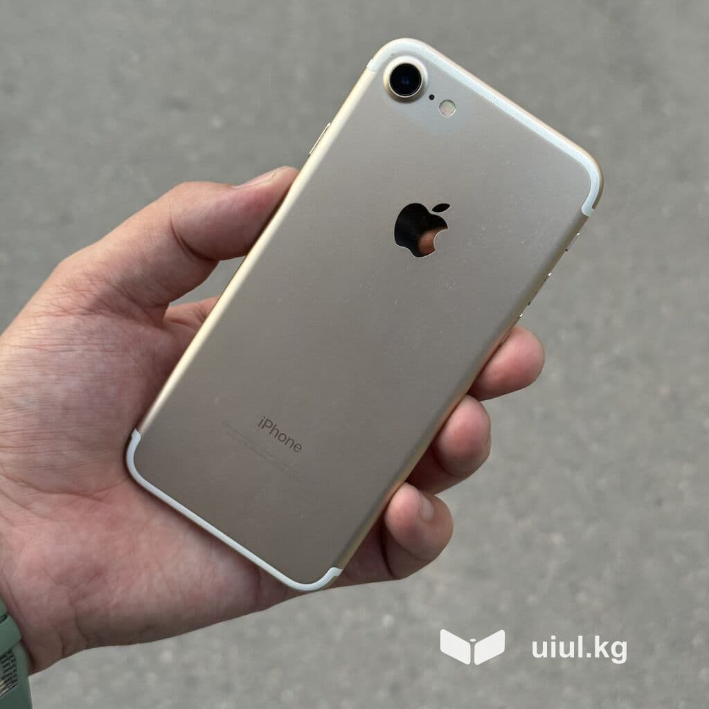 IPhone 7, Б/у, 128 ГБ, Золотой, 79 %