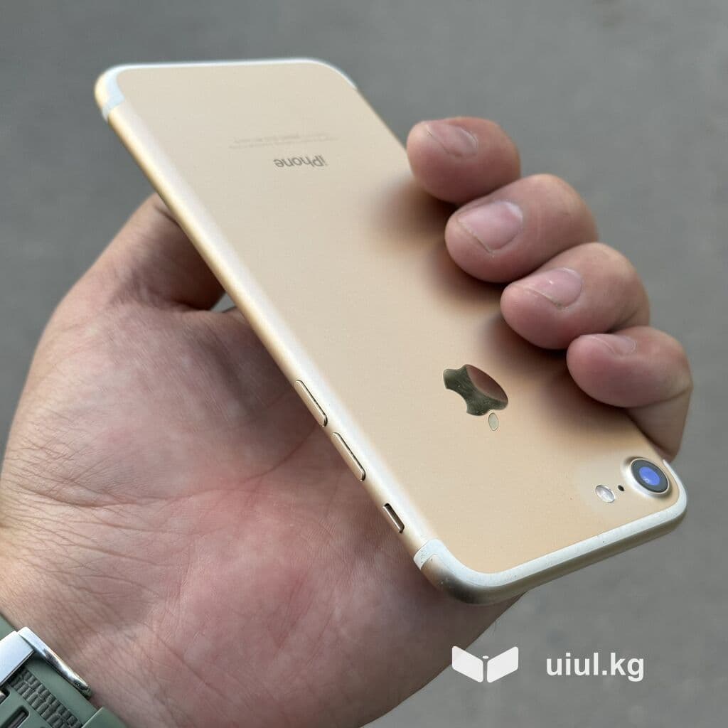 IPhone 7, Б/у, 128 ГБ, Золотой, 79 % 8 из 11