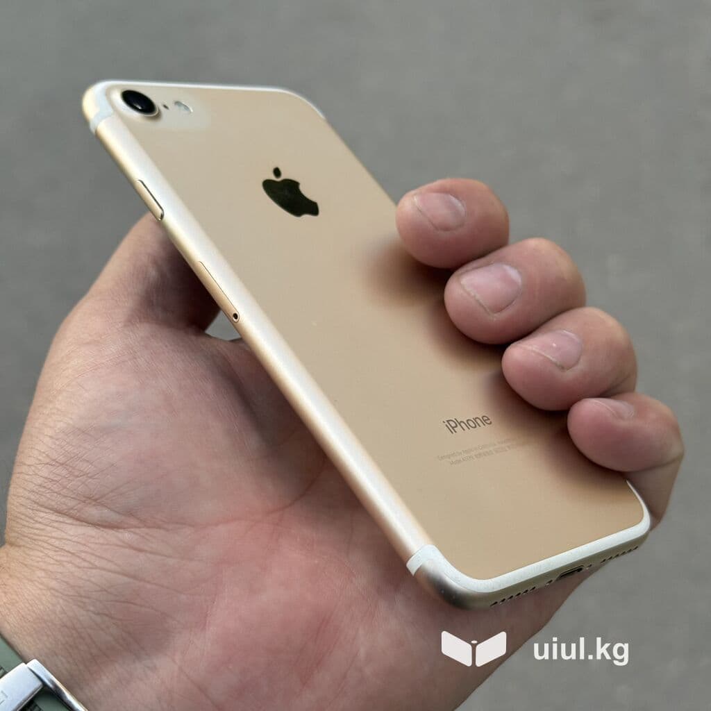 IPhone 7, Б/у, 128 ГБ, Золотой, 79 % 9 из 11