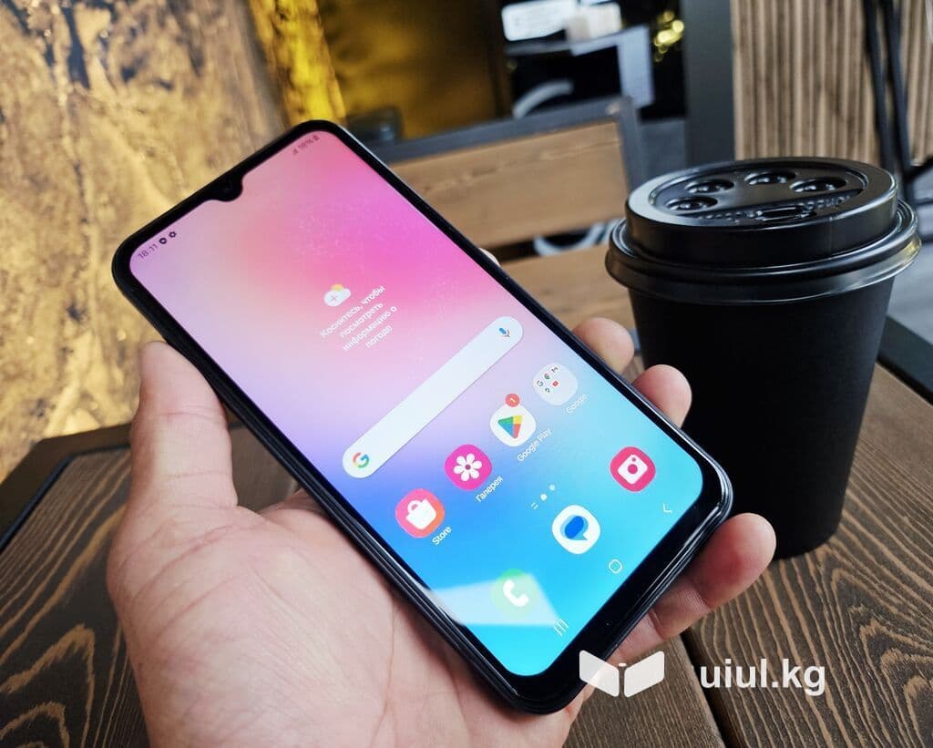Samsung Galaxy A24 4G, Б/у, 128 ГБ, цвет - Черный, 2 SIM 9 из 16