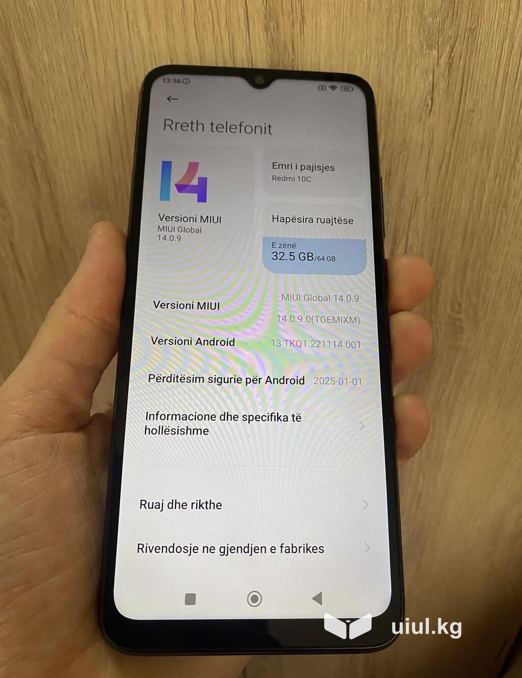 Redmi, Redmi 10C, Б/у, 64 ГБ, цвет - Черный, 2 SIM 6 из 8
