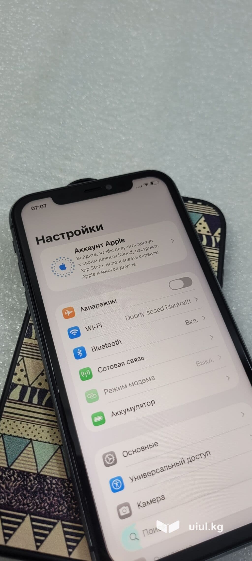IPhone 11, Б/у, 64 ГБ, Черный, Чехол, 68 % 6 из 12