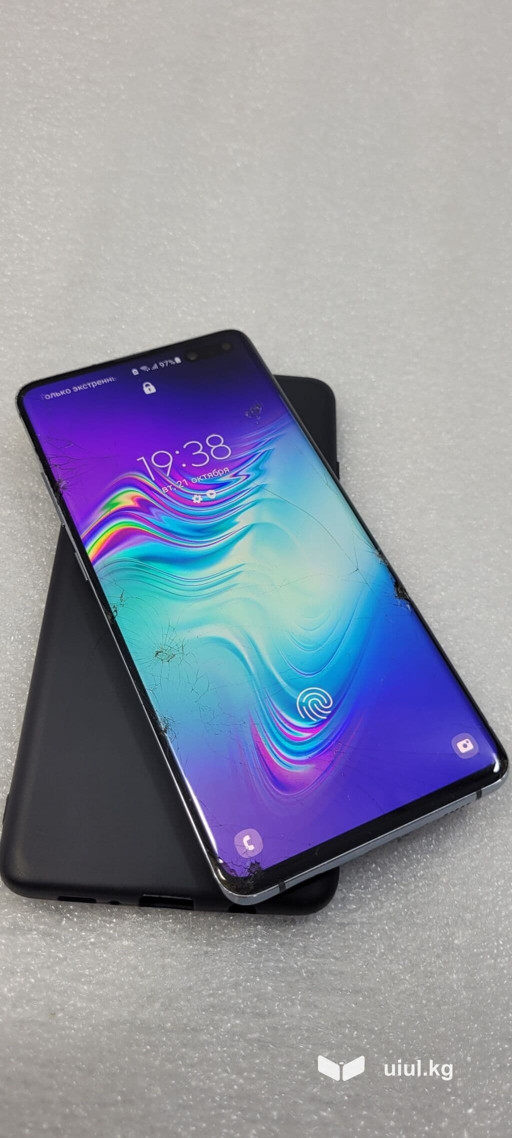 Samsung Galaxy S10 5G, Б/у, 256 ГБ, цвет - Черный, 2 SIM 6 из 14