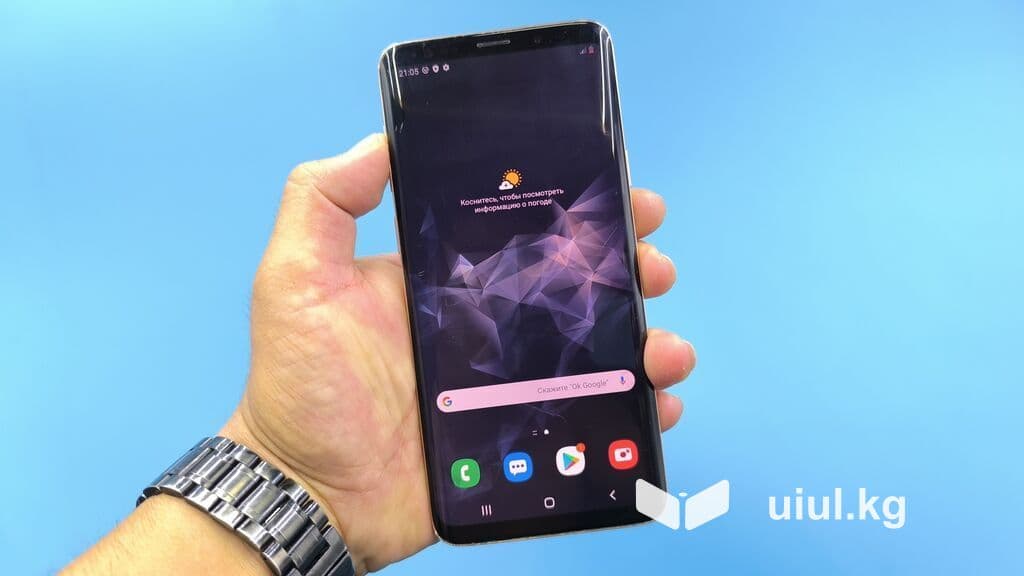 Samsung Galaxy S9 Plus, Б/у, 256 ГБ, цвет - Золотой, 2 SIM 6 из 12