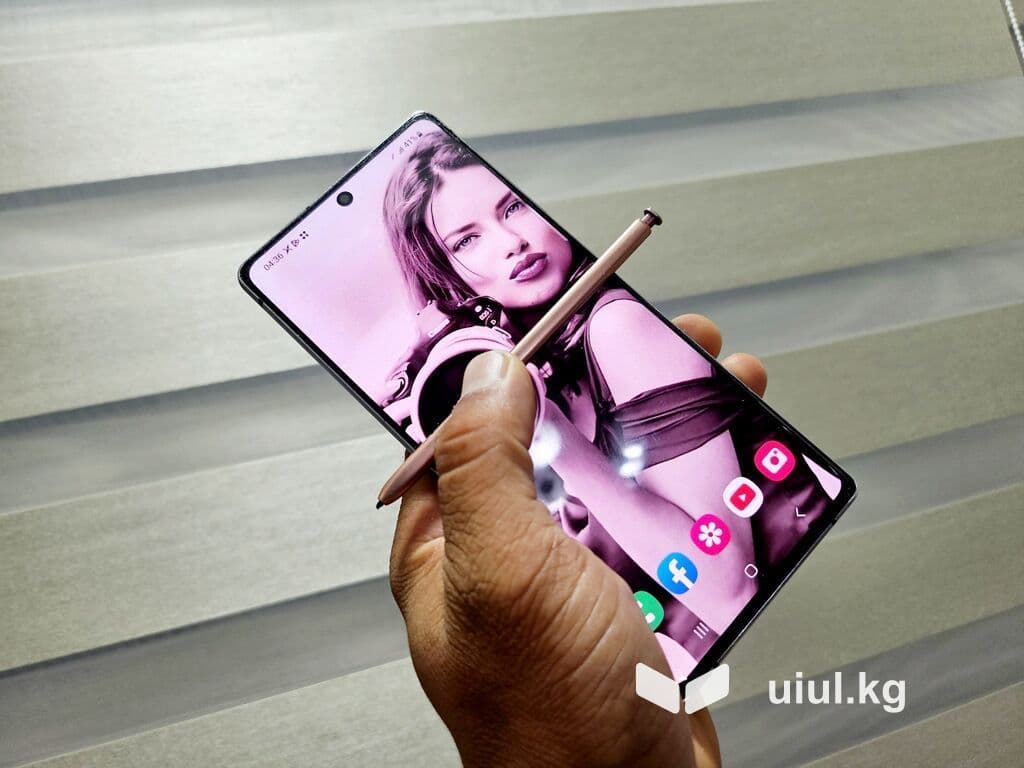 Samsung Galaxy Note 20, Б/у, 256 ГБ, цвет - Черный, 1 SIM, 2 SIM 1 из 14