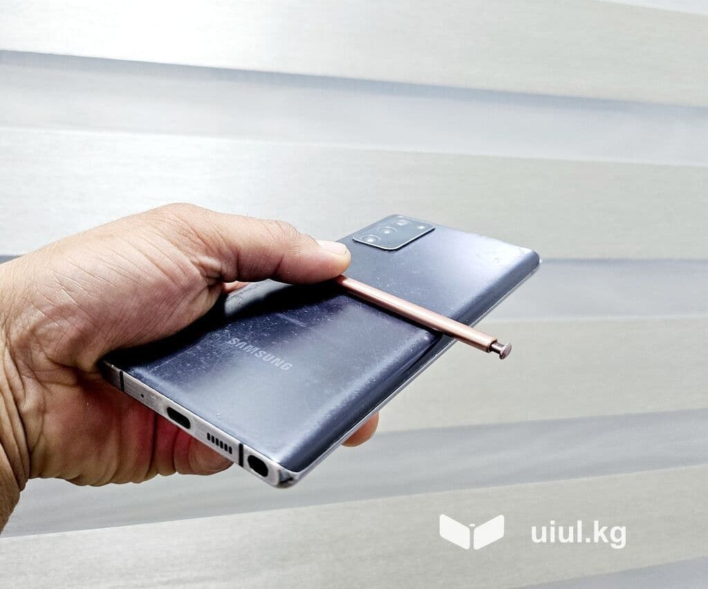 Samsung Galaxy Note 20, Б/у, 256 ГБ, цвет - Черный, 1 SIM, 2 SIM 2 из 14