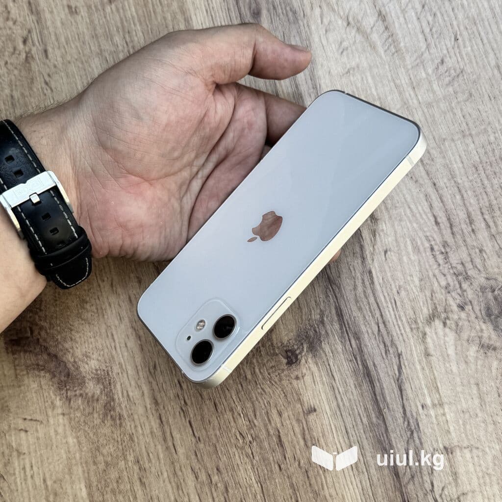 IPhone 12, Б/у, 128 ГБ, Белый, 100 % 11 из 17