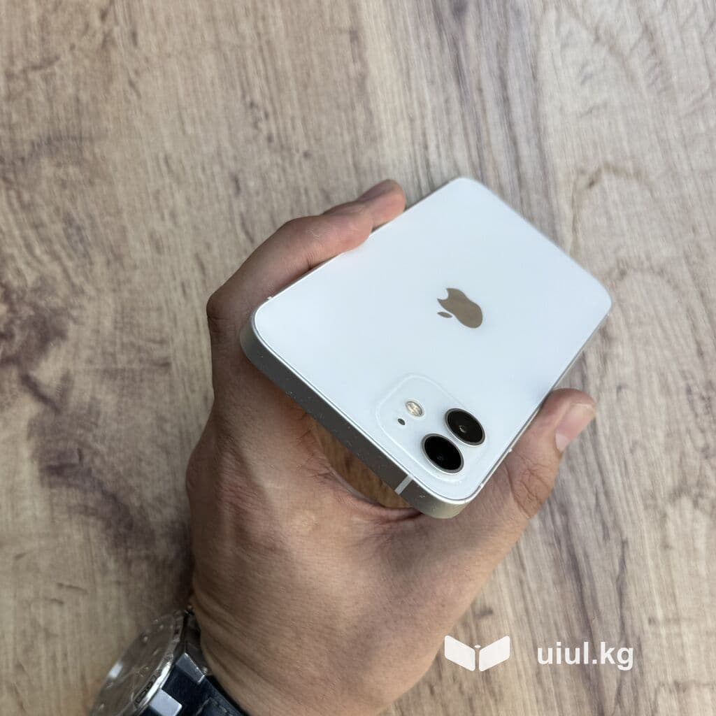 IPhone 12, Б/у, 128 ГБ, Белый, 100 % 12 из 17