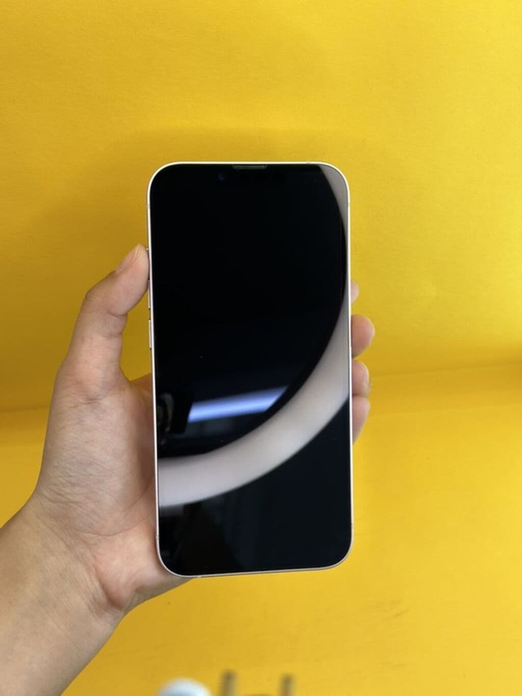 IPhone 13, Б/у, 128 ГБ, Розовый, Защитное стекло, Чехол, В рассрочку, 100 % 7 из 10