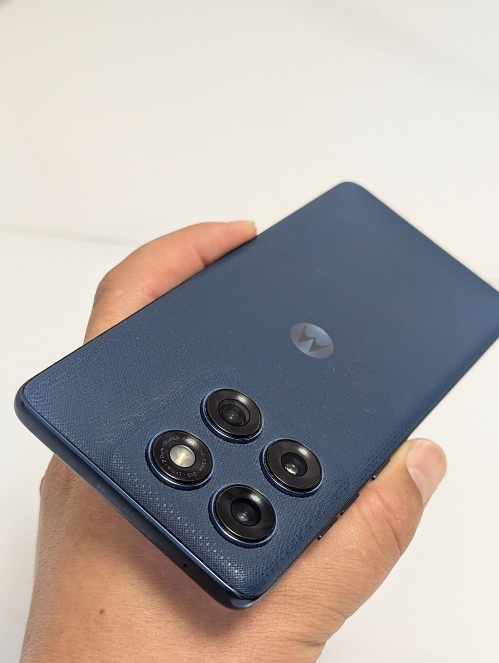 Motorola Edge 50 Ultra, Б/у, 512 ГБ, цвет - Синий, 2 SIM 10 из 13