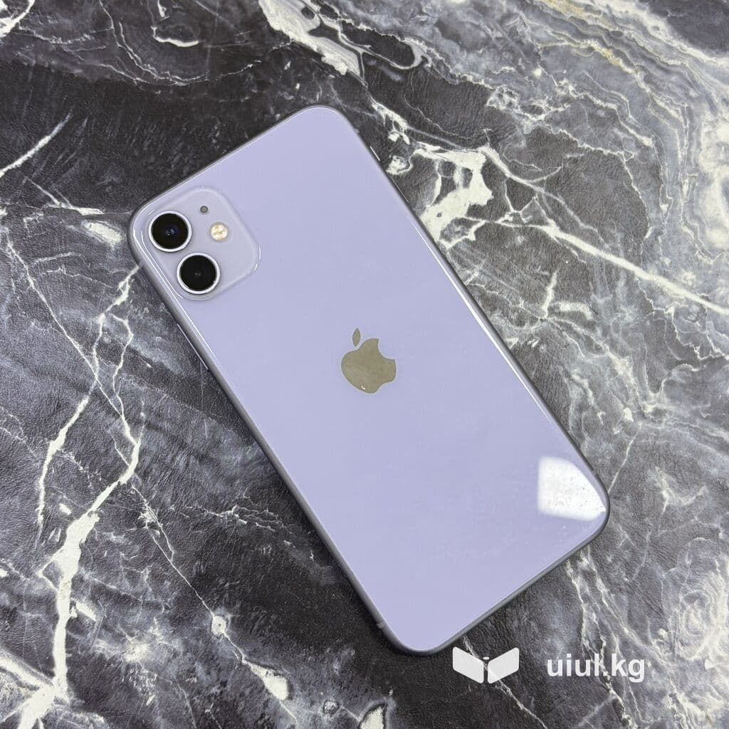 IPhone 11, Б/у, 128 ГБ, Чехол, 100 %