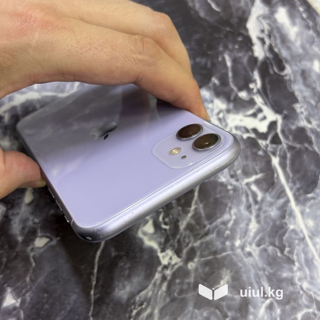 IPhone 11, Б/у, 128 ГБ, Чехол, 100 % 2 из 7