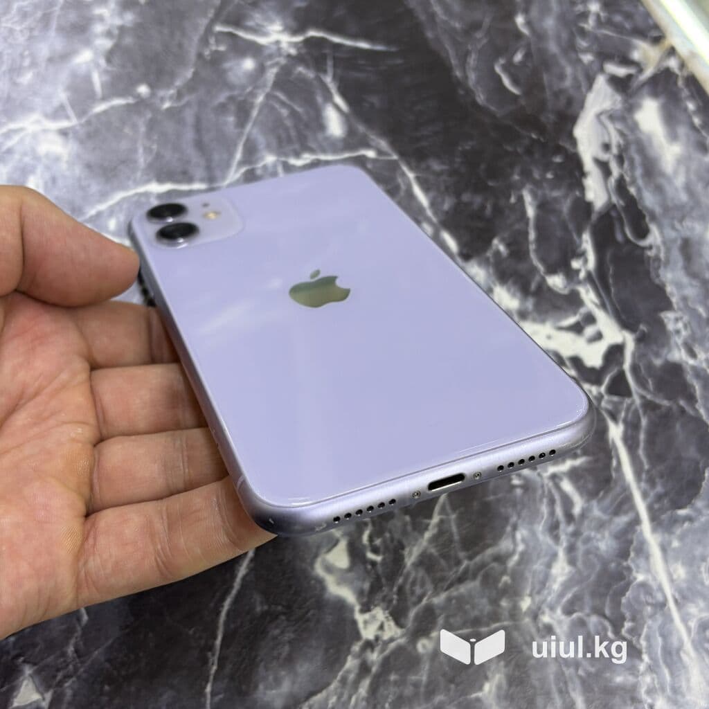 IPhone 11, Б/у, 128 ГБ, Чехол, 100 % 3 из 7