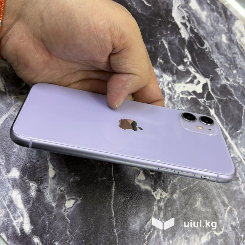 IPhone 11, Б/у, 128 ГБ, Чехол, 100 % 4 из 7