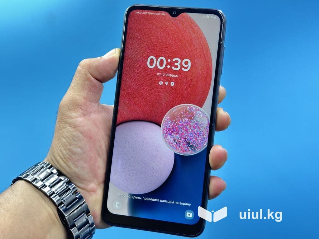 Samsung Galaxy A13, Б/у, 128 ГБ, цвет - Синий, 2 SIM 3 из 10