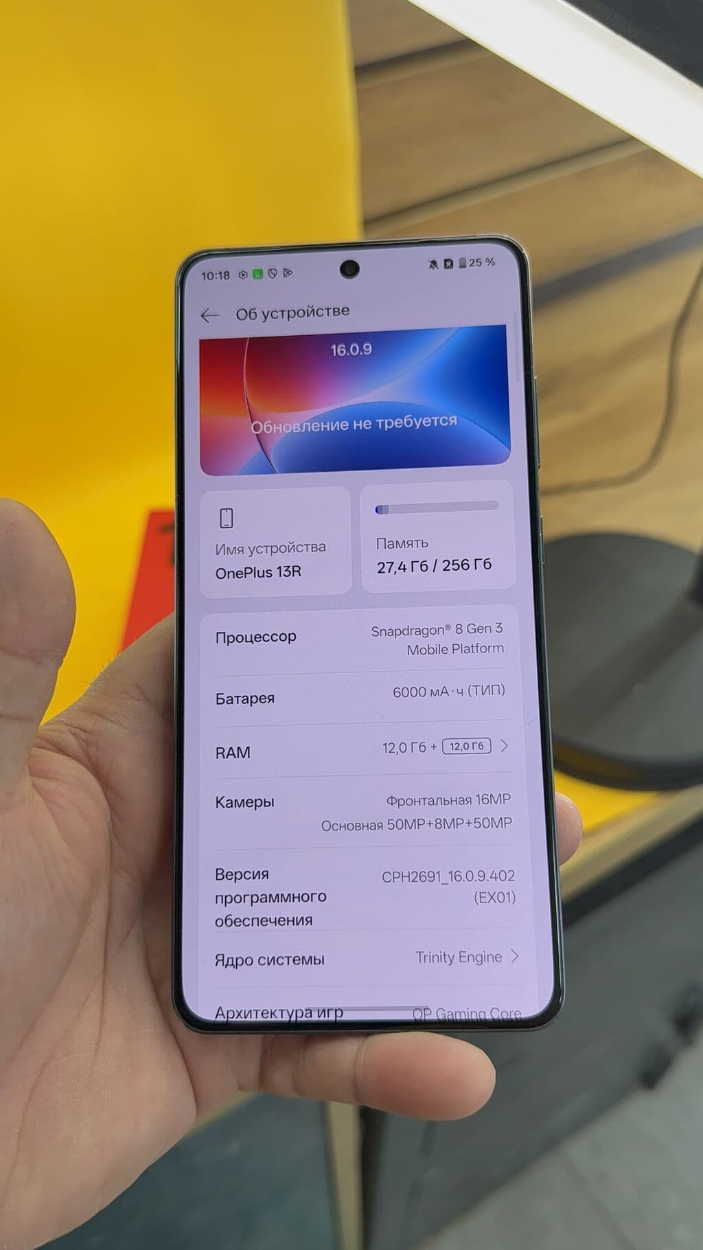 OnePlus 13R, Б/у, 256 ГБ, 2 SIM 14 из 14