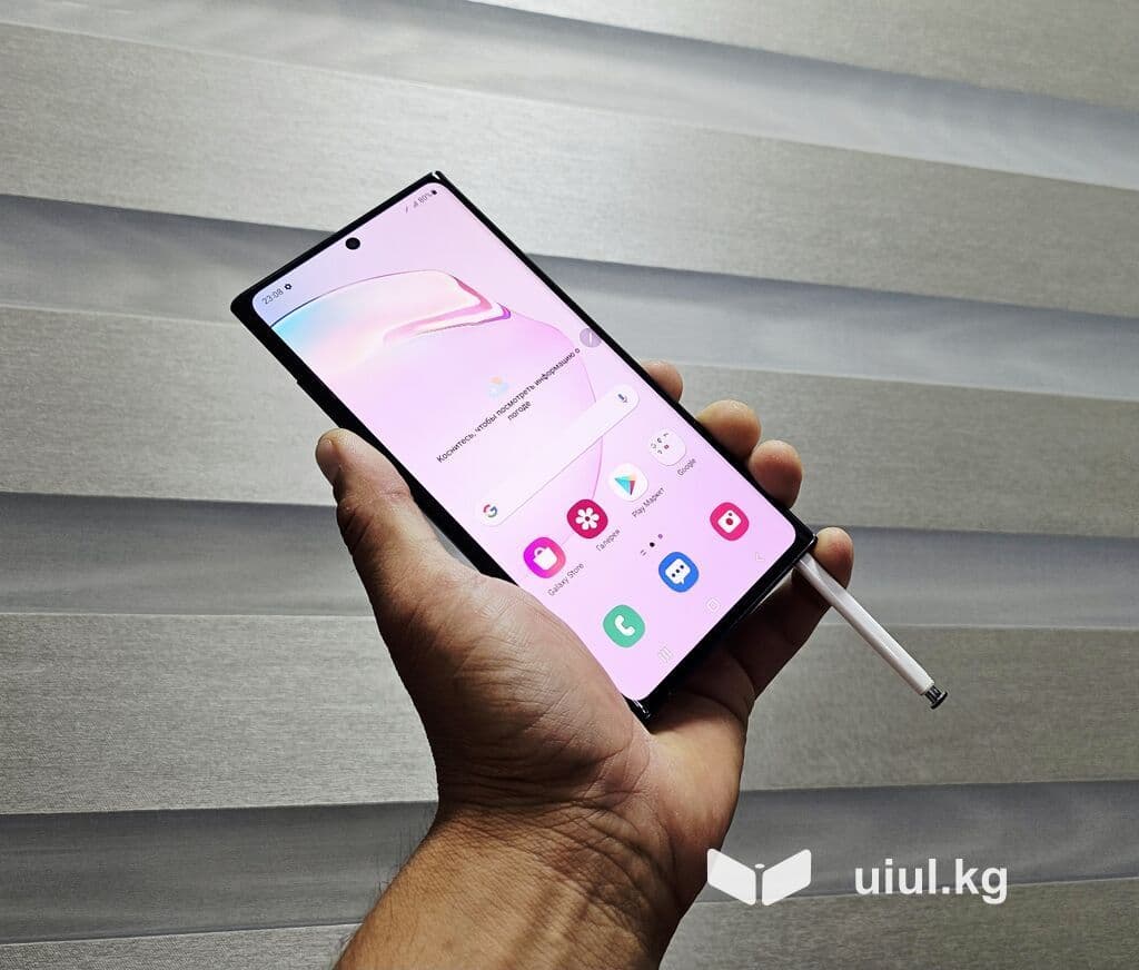 Samsung Note 10 Plus, Б/у, 256 ГБ, цвет - Черный, 2 SIM 3 из 18