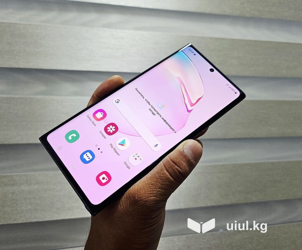 Samsung Note 10 Plus, Б/у, 256 ГБ, цвет - Черный, 2 SIM 12 из 18
