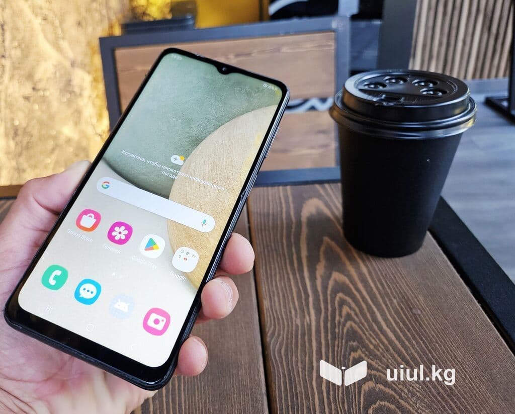 Samsung Galaxy A12, Б/у, 64 ГБ, цвет - Черный, 1 SIM, 2 SIM 5 из 14