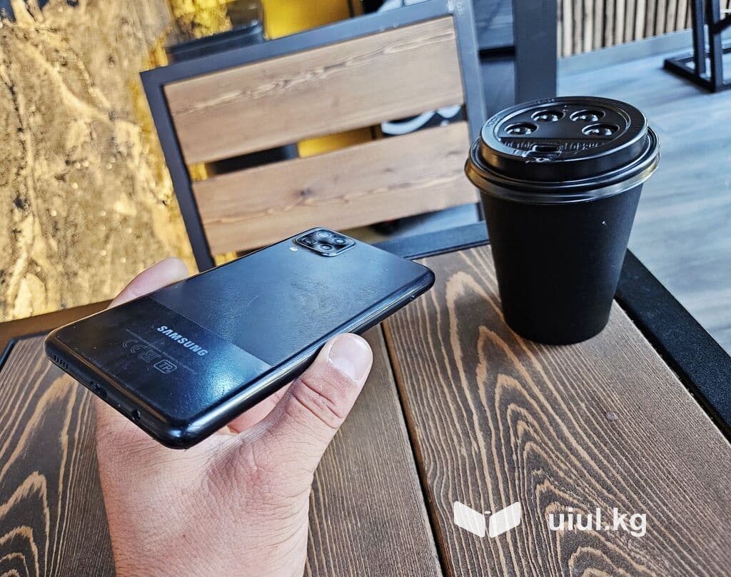 Samsung Galaxy A12, Б/у, 64 ГБ, цвет - Черный, 1 SIM, 2 SIM 8 из 14