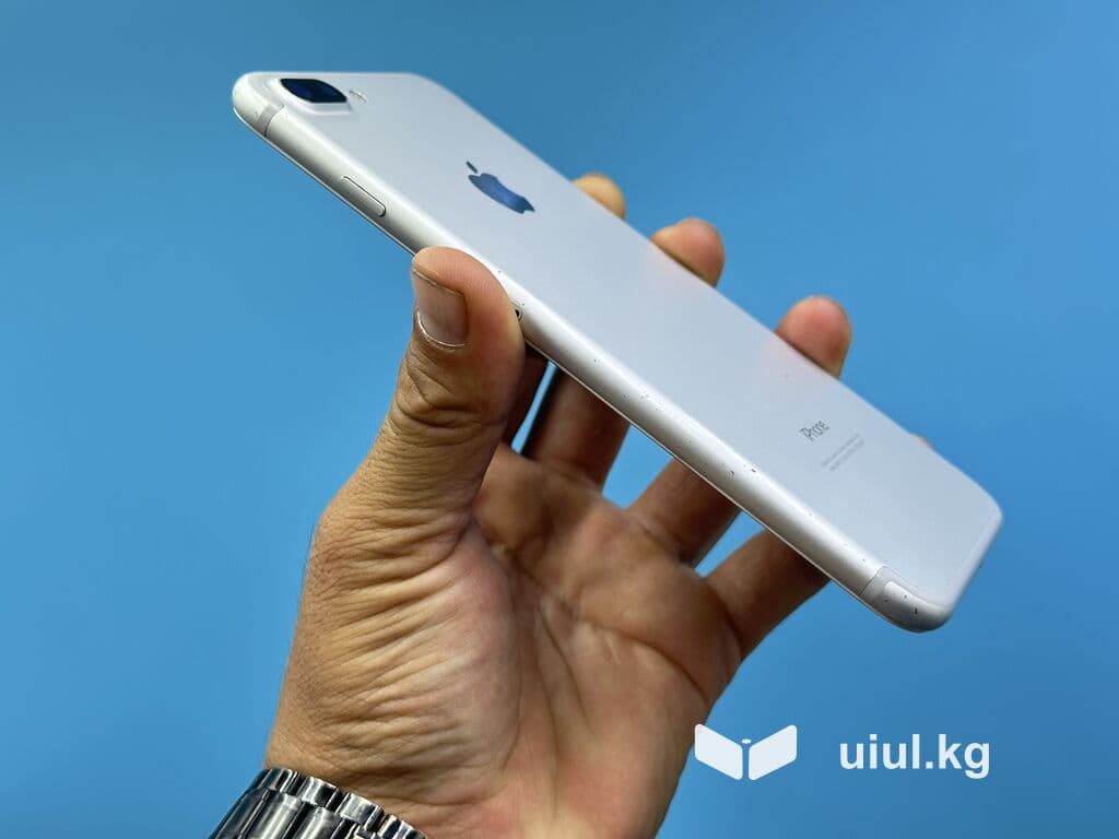 IPhone 7 Plus, Б/у, 256 ГБ, Серебристый, Чехол, 76 % 2 из 14