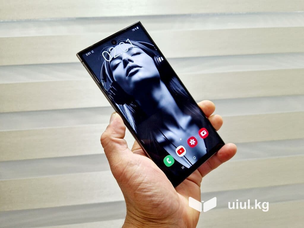 Samsung Galaxy S24 Ultra, Б/у, 256 ГБ, цвет - Черный, eSIM 3 из 12