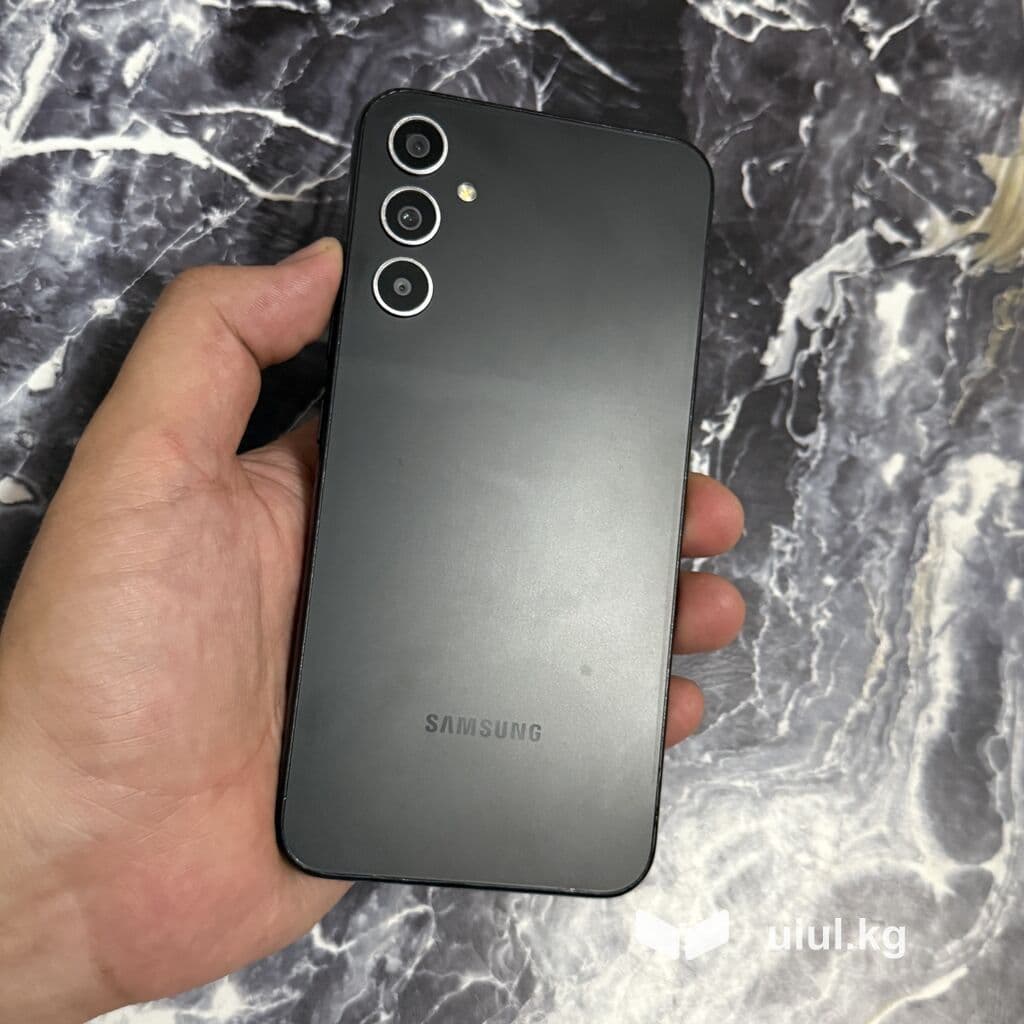 Samsung Galaxy A34 5G, Б/у, 128 ГБ, цвет - Черный, 2 SIM