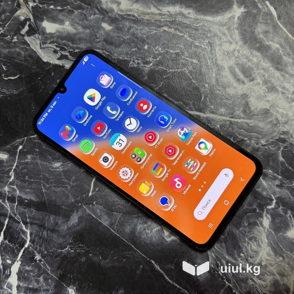 Samsung Galaxy A34 5G, Б/у, 128 ГБ, цвет - Черный, 2 SIM 8 из 10