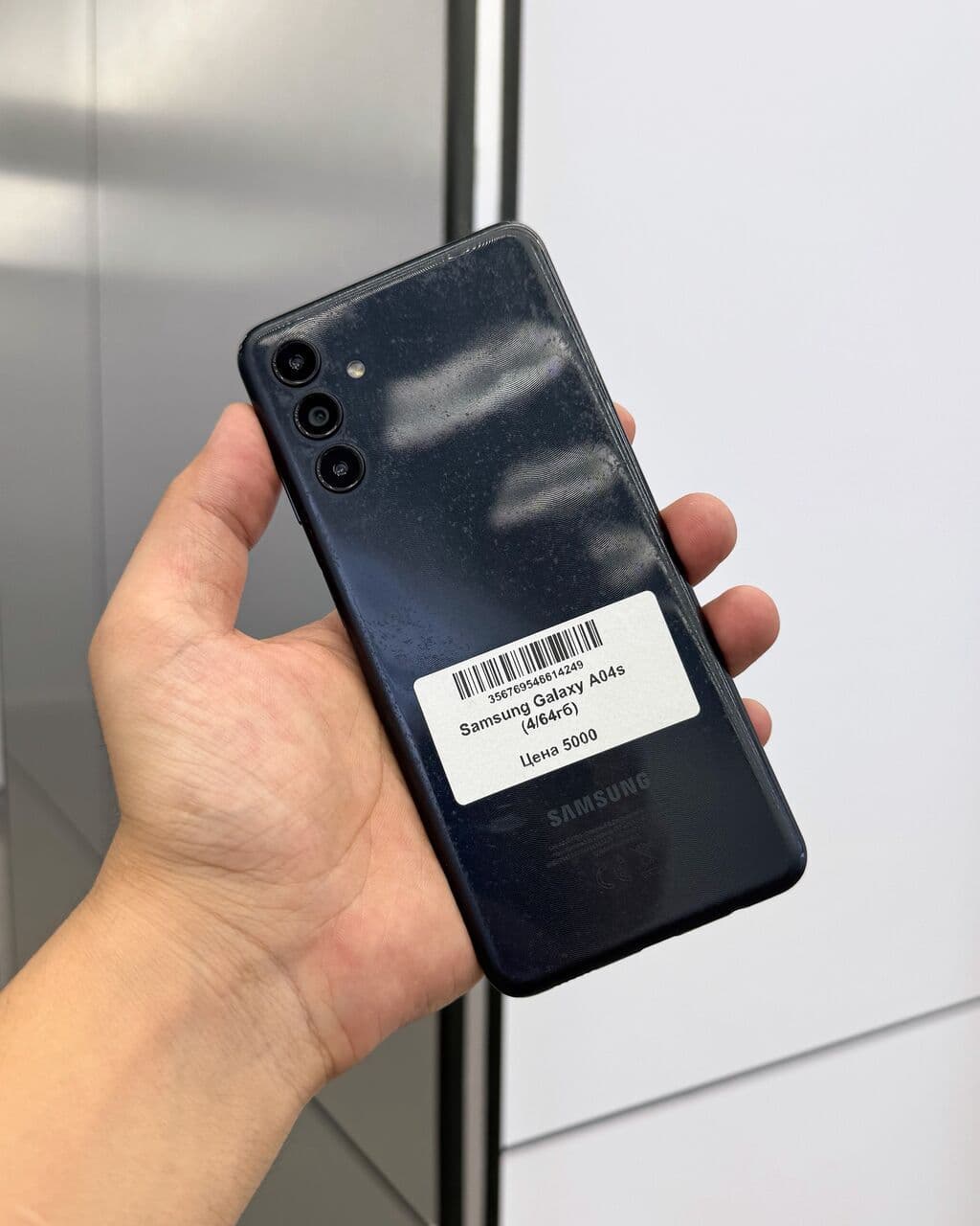 Samsung Galaxy A04s, Б/у, 64 ГБ, цвет - Черный, В рассрочку, 2 SIM 4 из 4