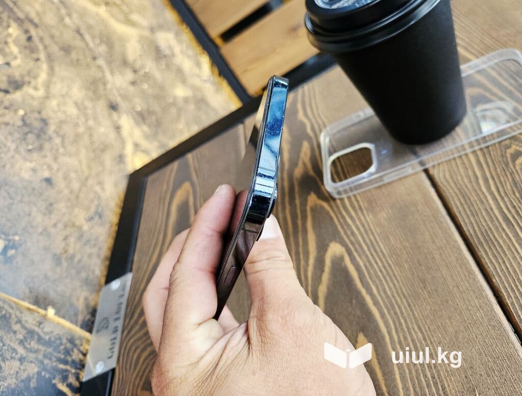 IPhone 12 Pro Max, Б/у, 256 ГБ, Pacific Blue, Чехол, 80 % 3 из 21