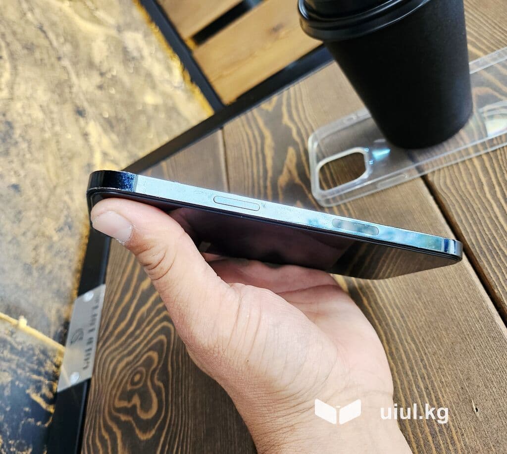 IPhone 12 Pro Max, Б/у, 256 ГБ, Pacific Blue, Чехол, 80 % 13 из 21