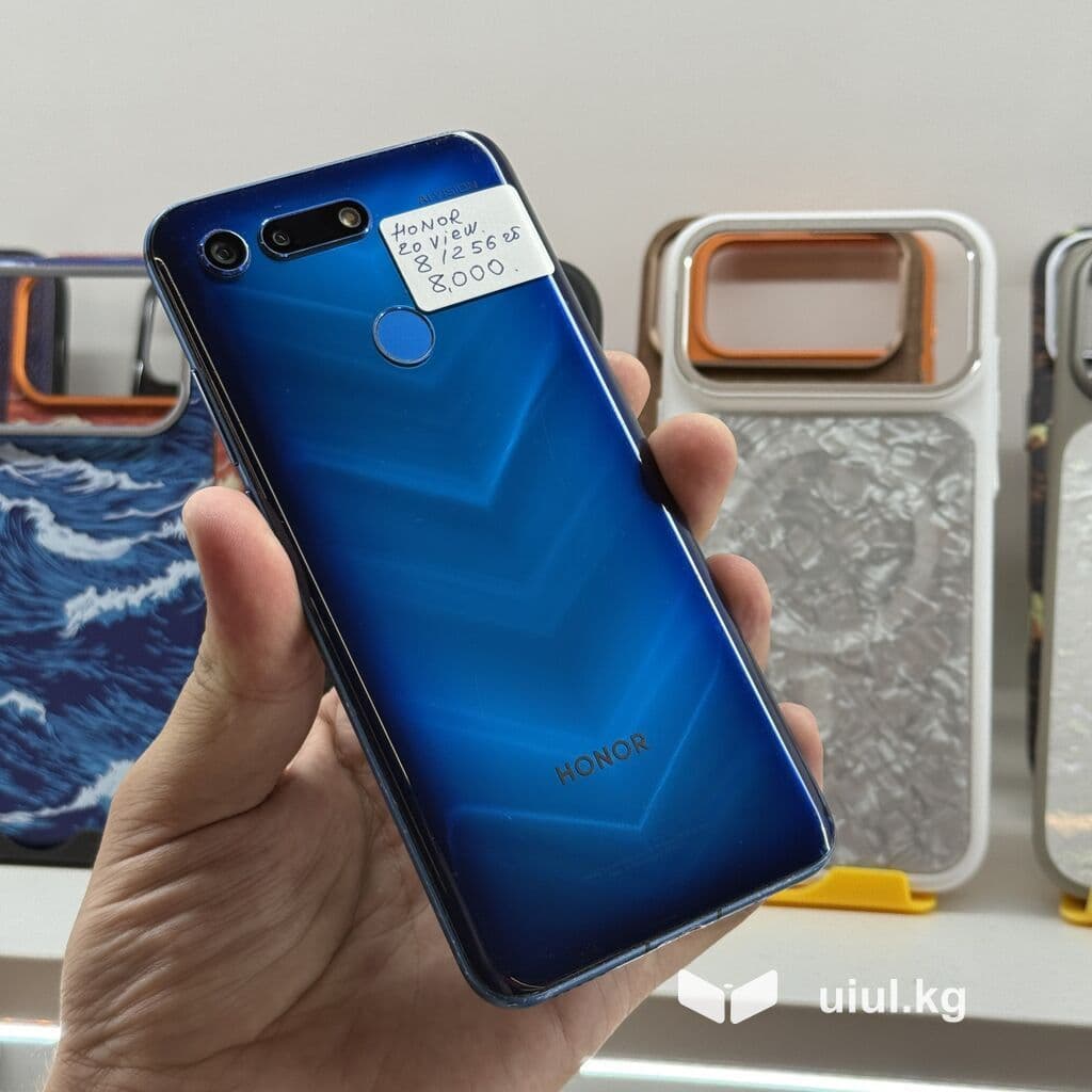 Honor Б/у, 256 ГБ, цвет - Синий, 2 SIM